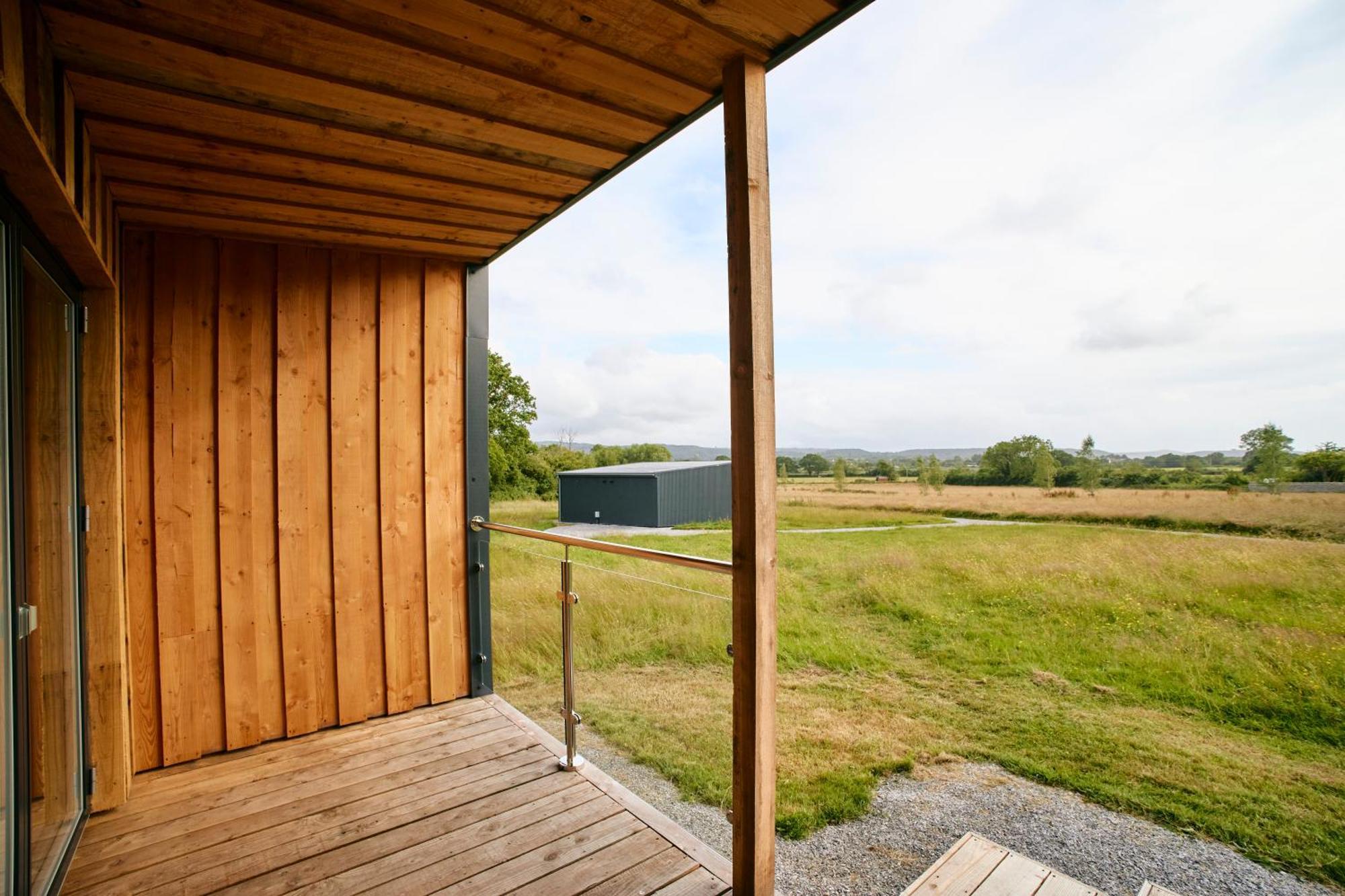 Eco Cabin With Lovely View Of Mendips Aonb Cabin N 1 Congresbury Exterior foto