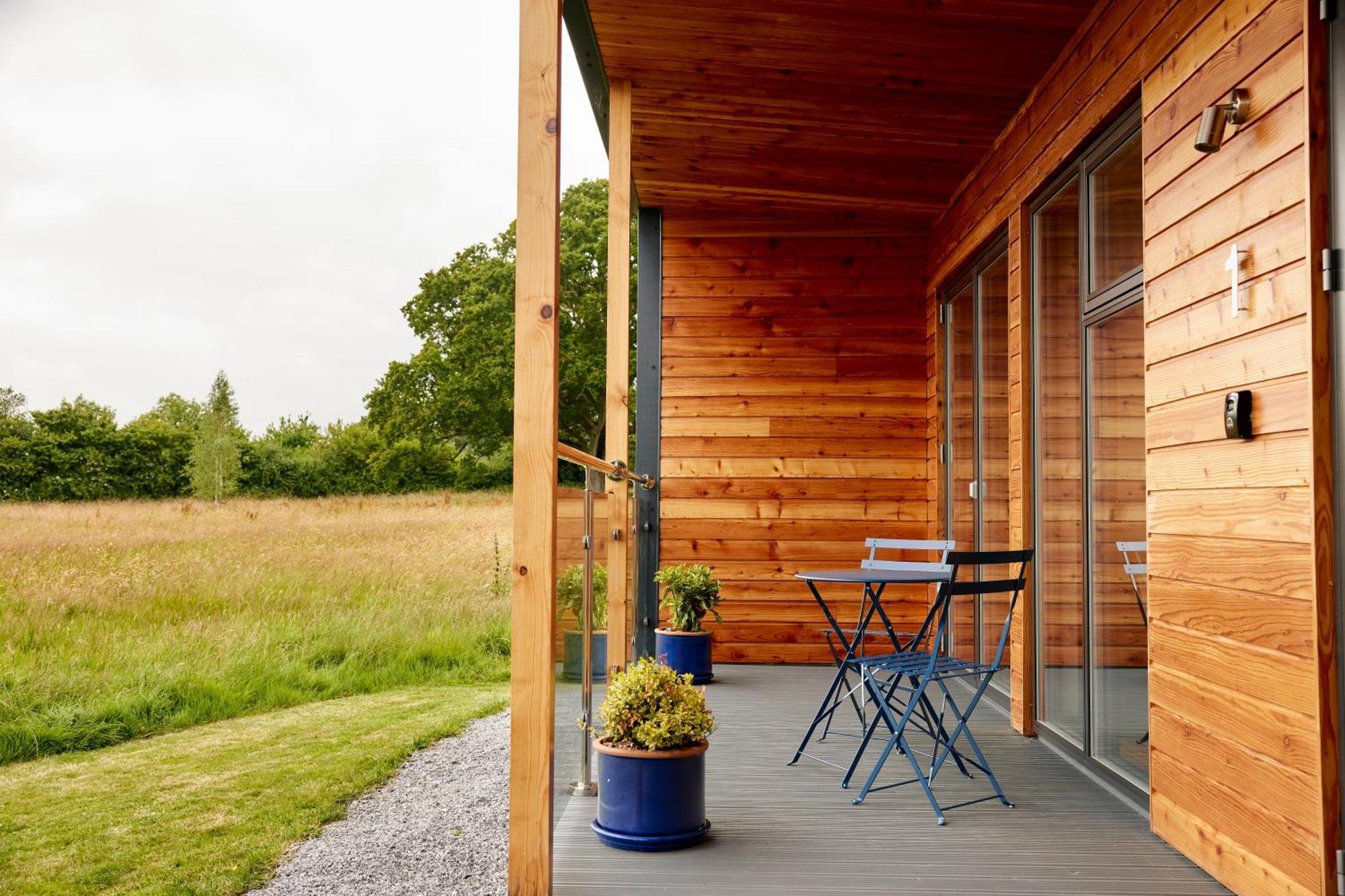 Eco Cabin With Lovely View Of Mendips Aonb Cabin N 1 Congresbury Exterior foto